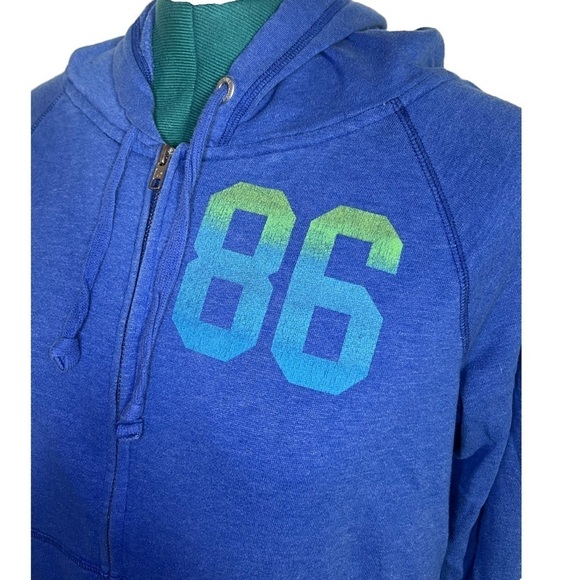 Victoria’s Secret blue vintage zip up size Large - Picture 3 of 8